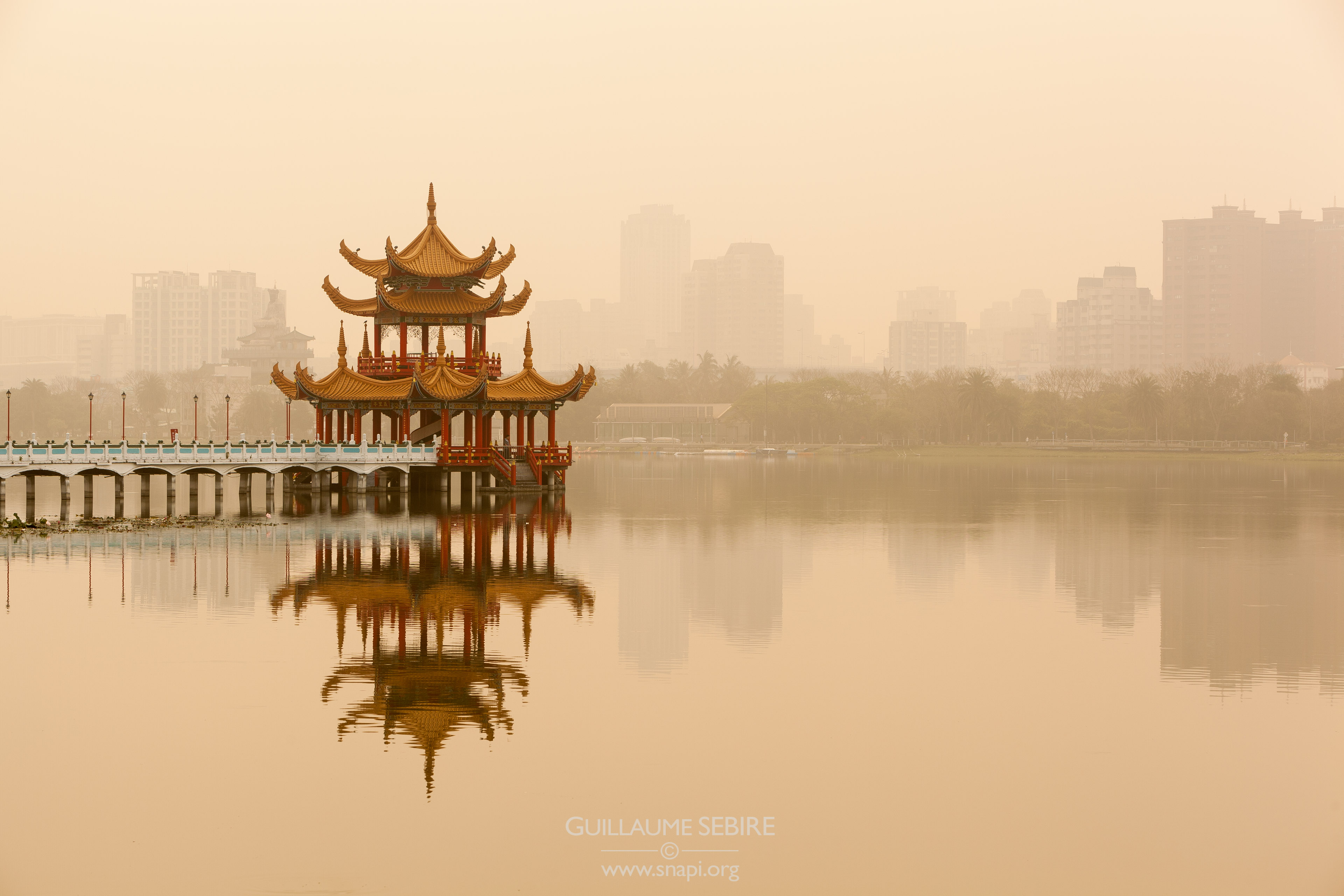 Lotus pond, Kaohsiung, Taiwan